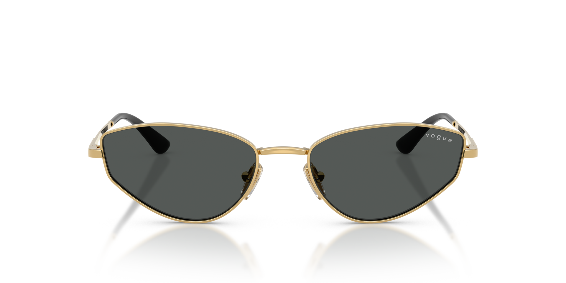 VO4339S Gold MetallSunglass Frames von B24, Vorderansicht