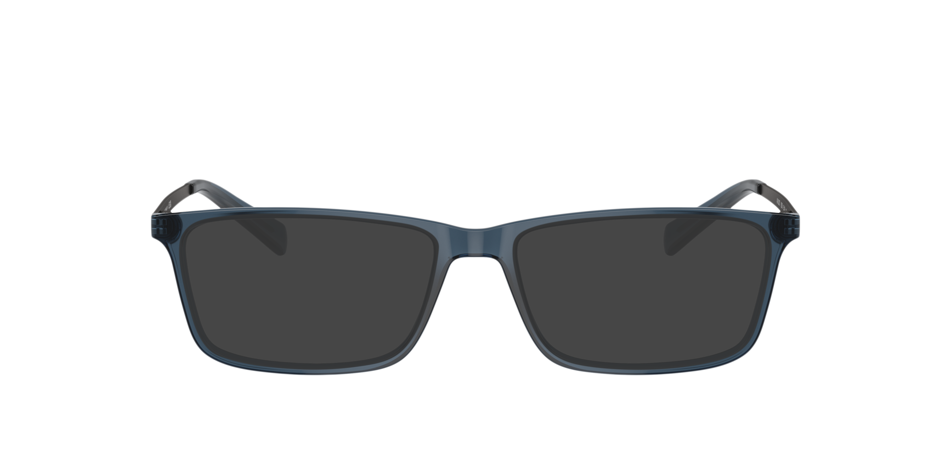 Transparant blauw AX3027 -  Plastic Zonnebrillen