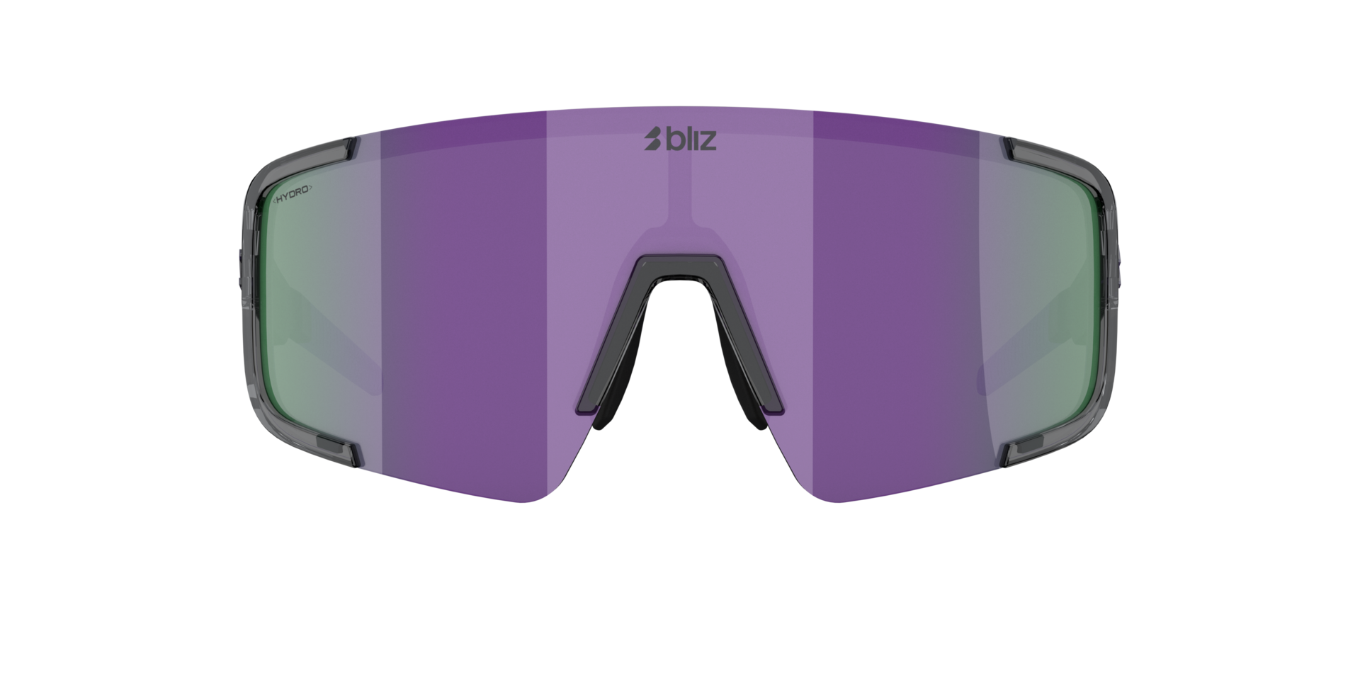 ZB7021 Kristallschwarz KunststoffSunglass Frames von B24, mit getönten Gläsern