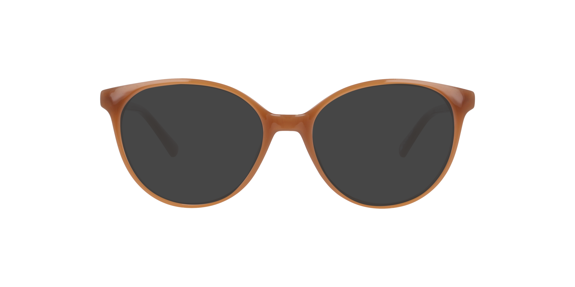 Milky Light Brown Bergen -  Plastic Sonnenbrillen