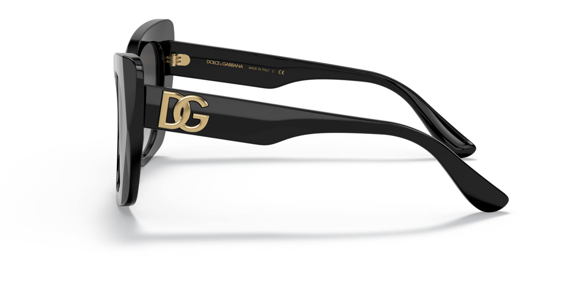 DG4405 Schwarz AcetatSunglass Frames von B24, Seitenansicht