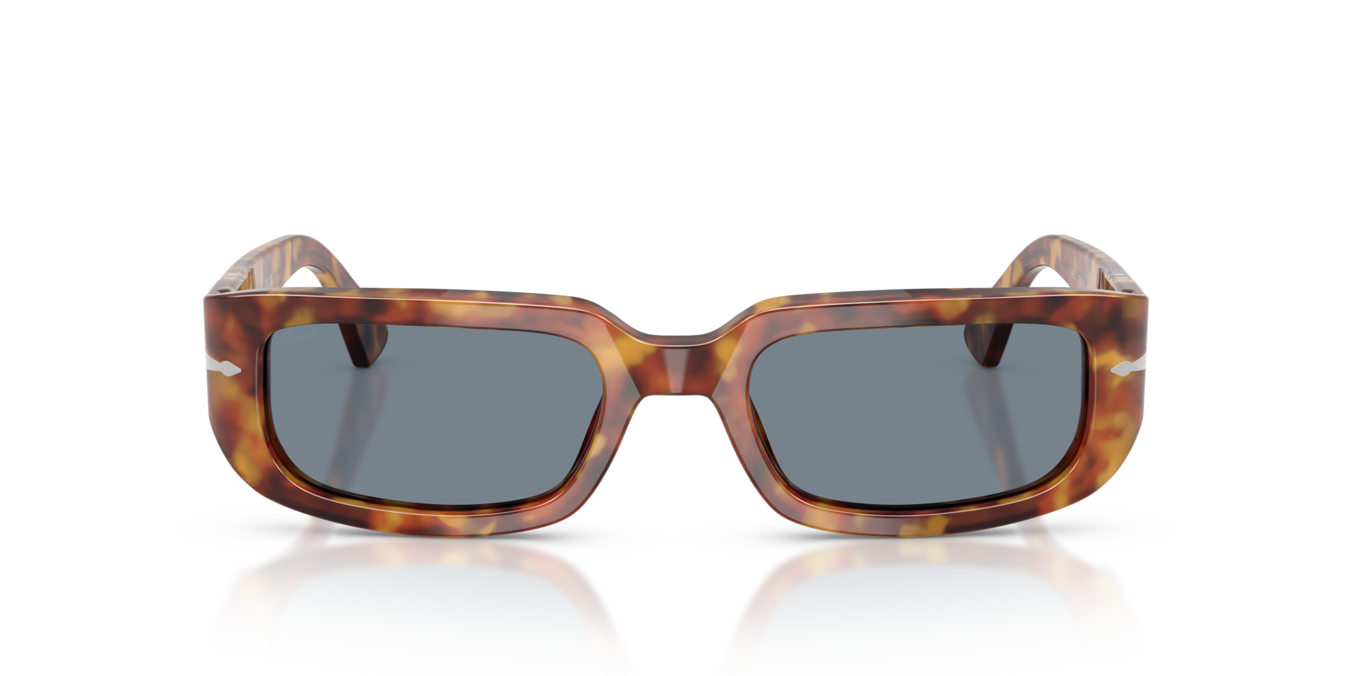 PO3385S Brown Tortoise AcetaatSunglass Frames van B24, Vooraanzicht