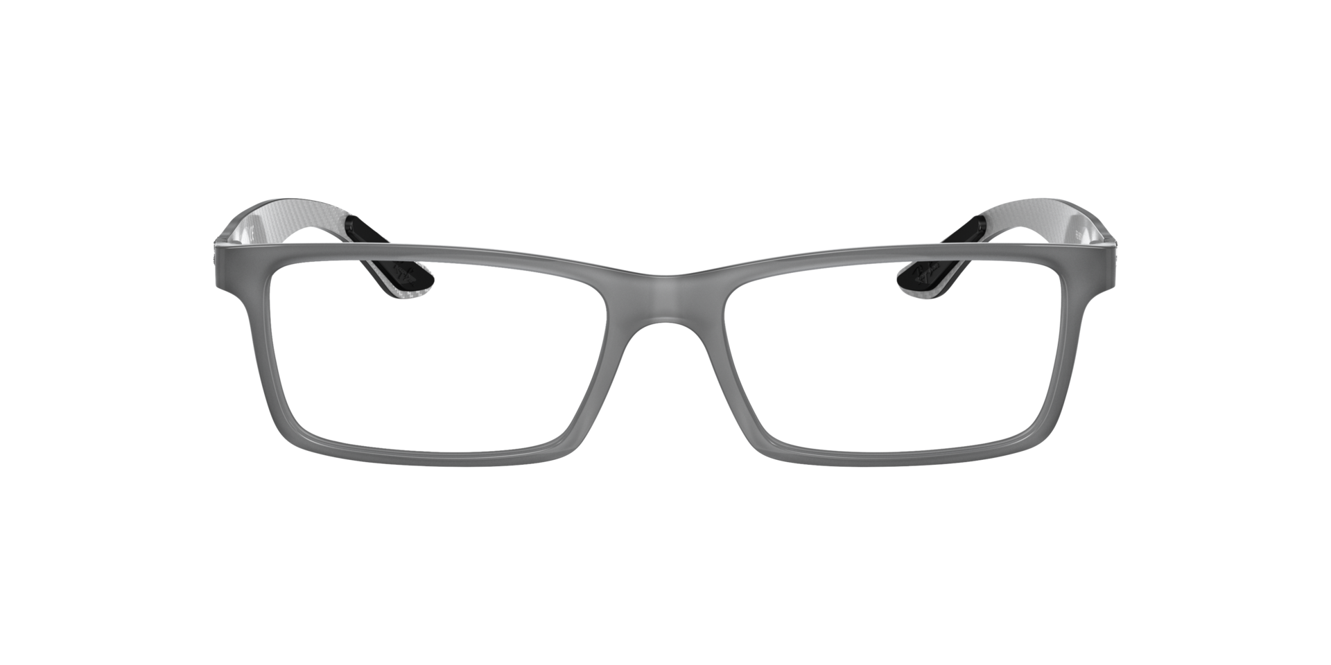 RB8901 Grau KunststoffEyeglass Frames von B24, Vorderansicht