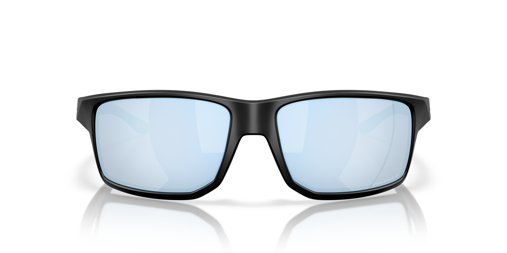 Gibston XL Matt Schwarz KunststoffSunglass Frames von B24, Vorderansicht