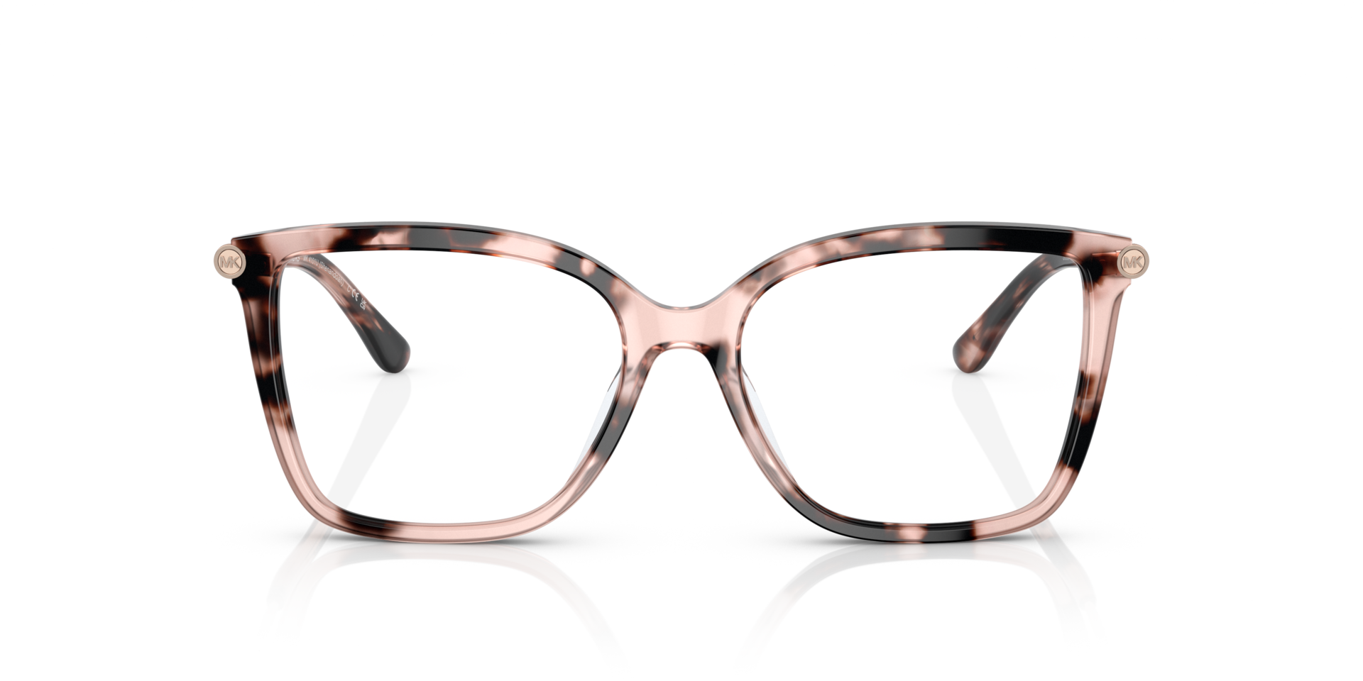 MK4101U Roze tortoise AcetaatEyeglass Frames van B24, Vooraanzicht