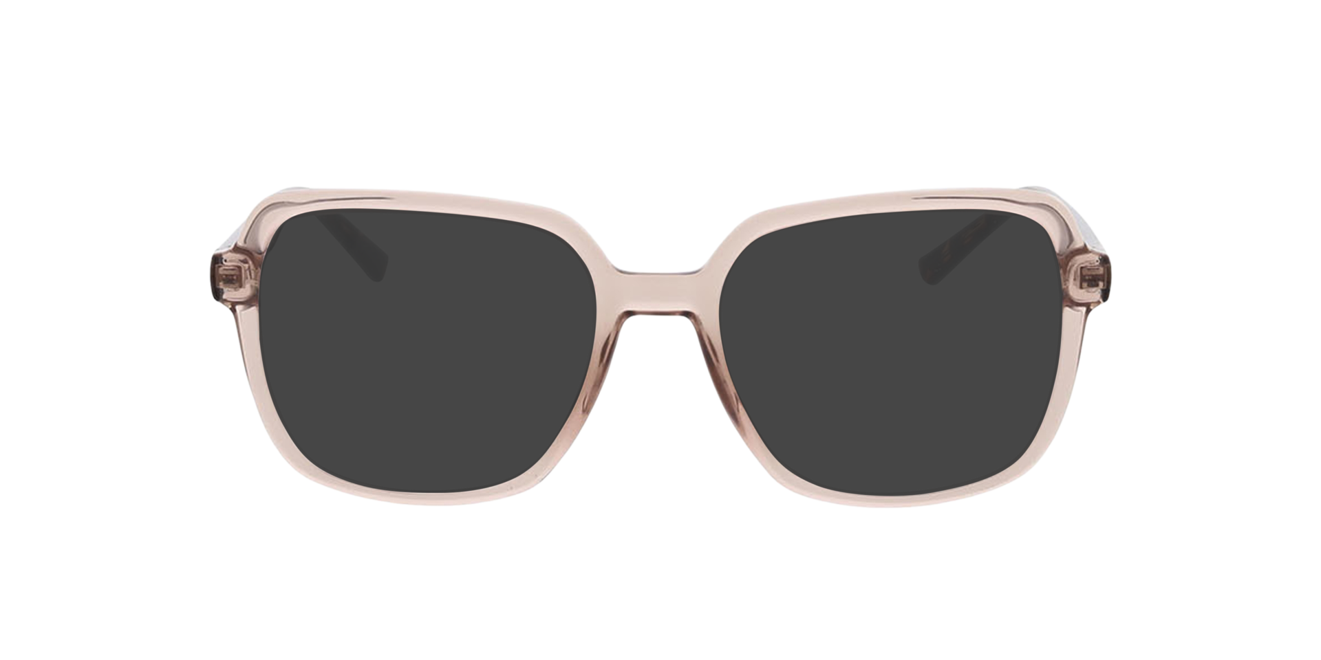 Hanna Kristal lichtroze KunststofEyeglass Frames van B24, met getinte lenzen