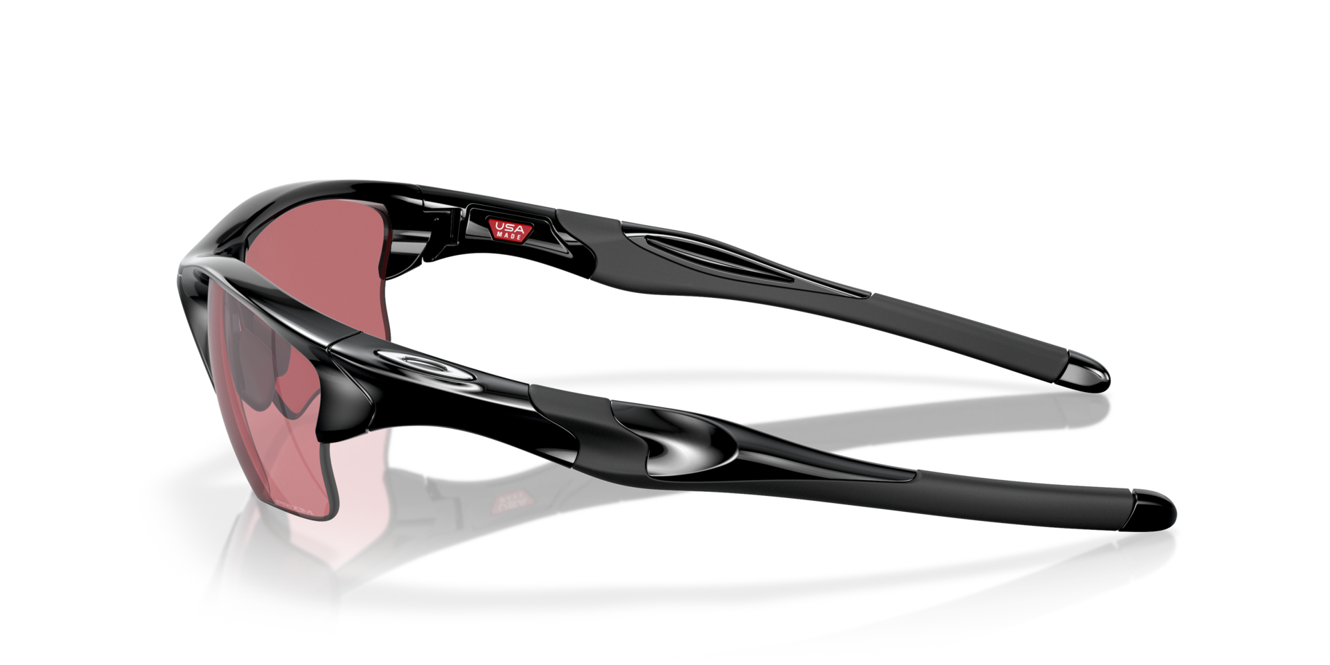 Half Jacket® 2.0 XL Schwarz glänzend KunststoffSunglass Frames von B24, Seitenansicht