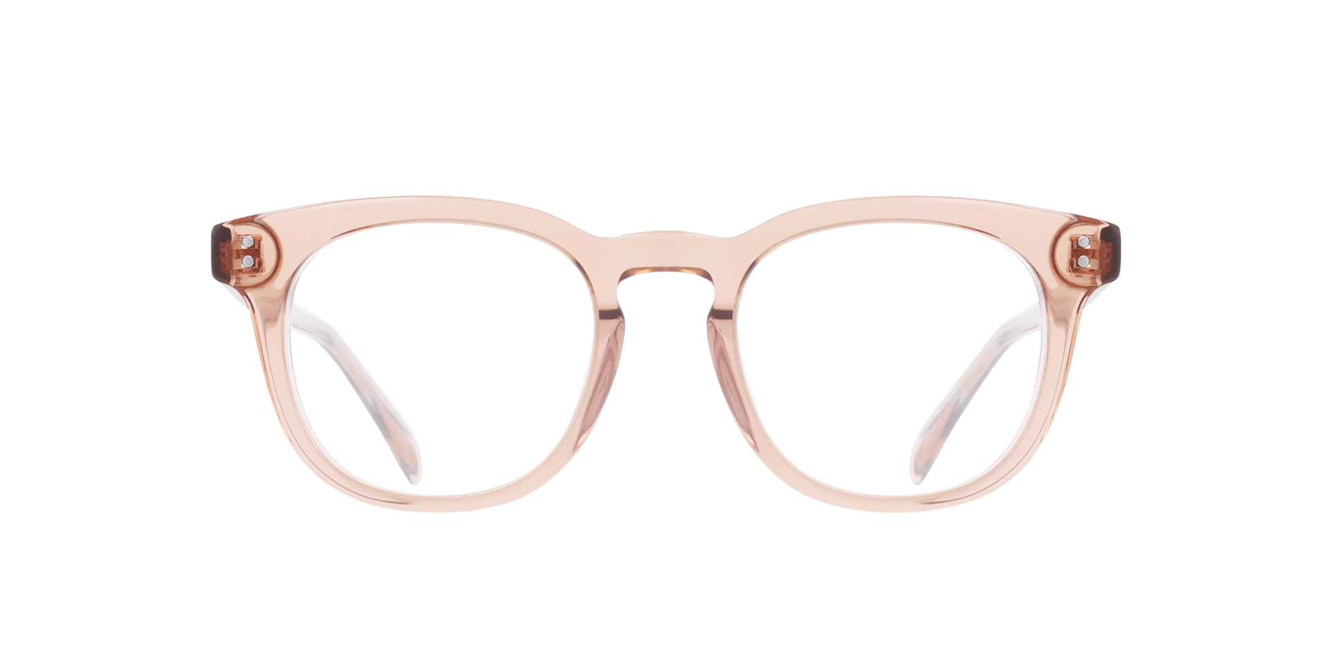 Blake CT Crystal Maple Syrup AcetatEyeglass Frames von B24, Vorderansicht