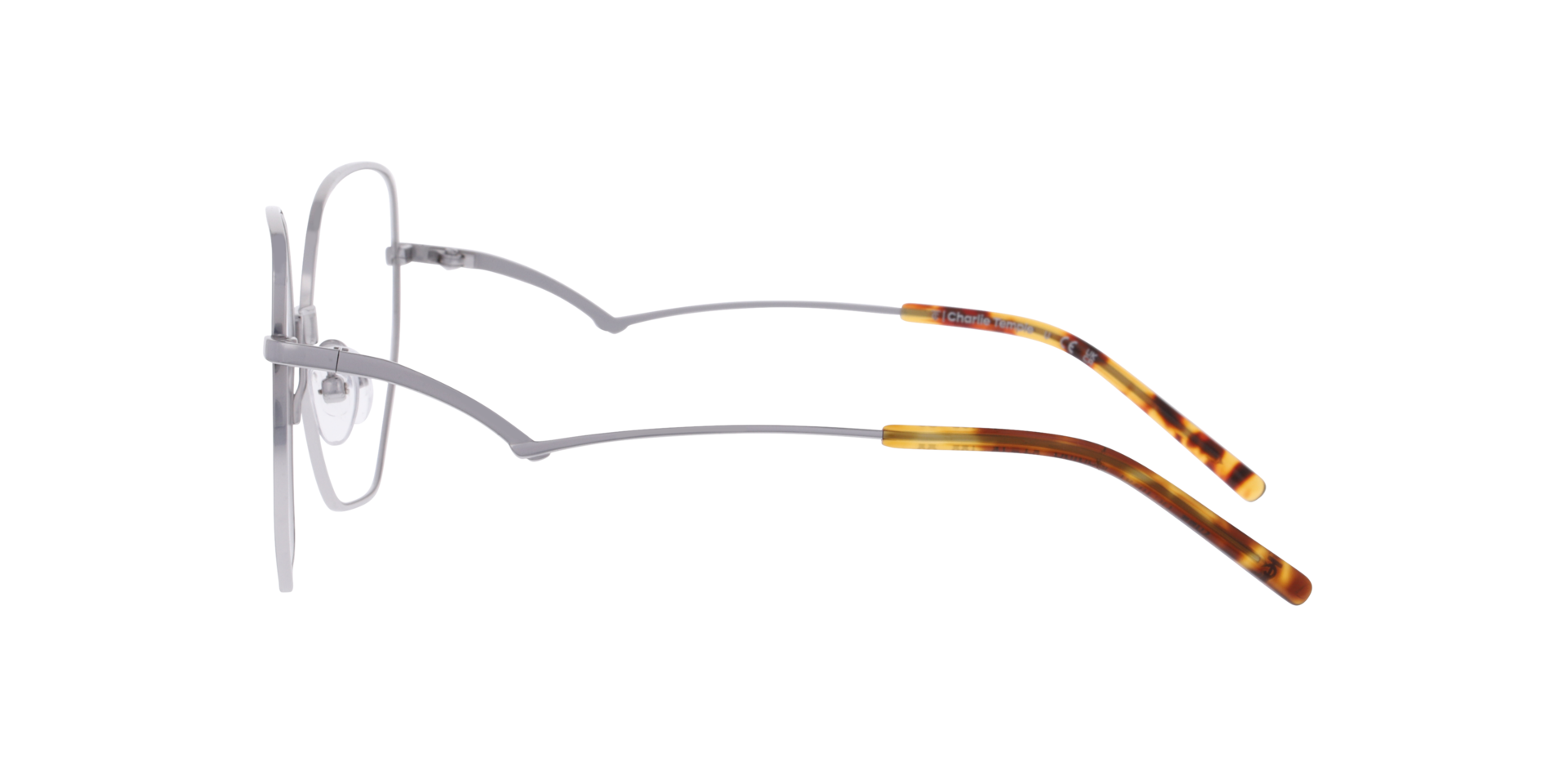 Marika Silber TitanEyeglass Frames von B24, Seitenansicht