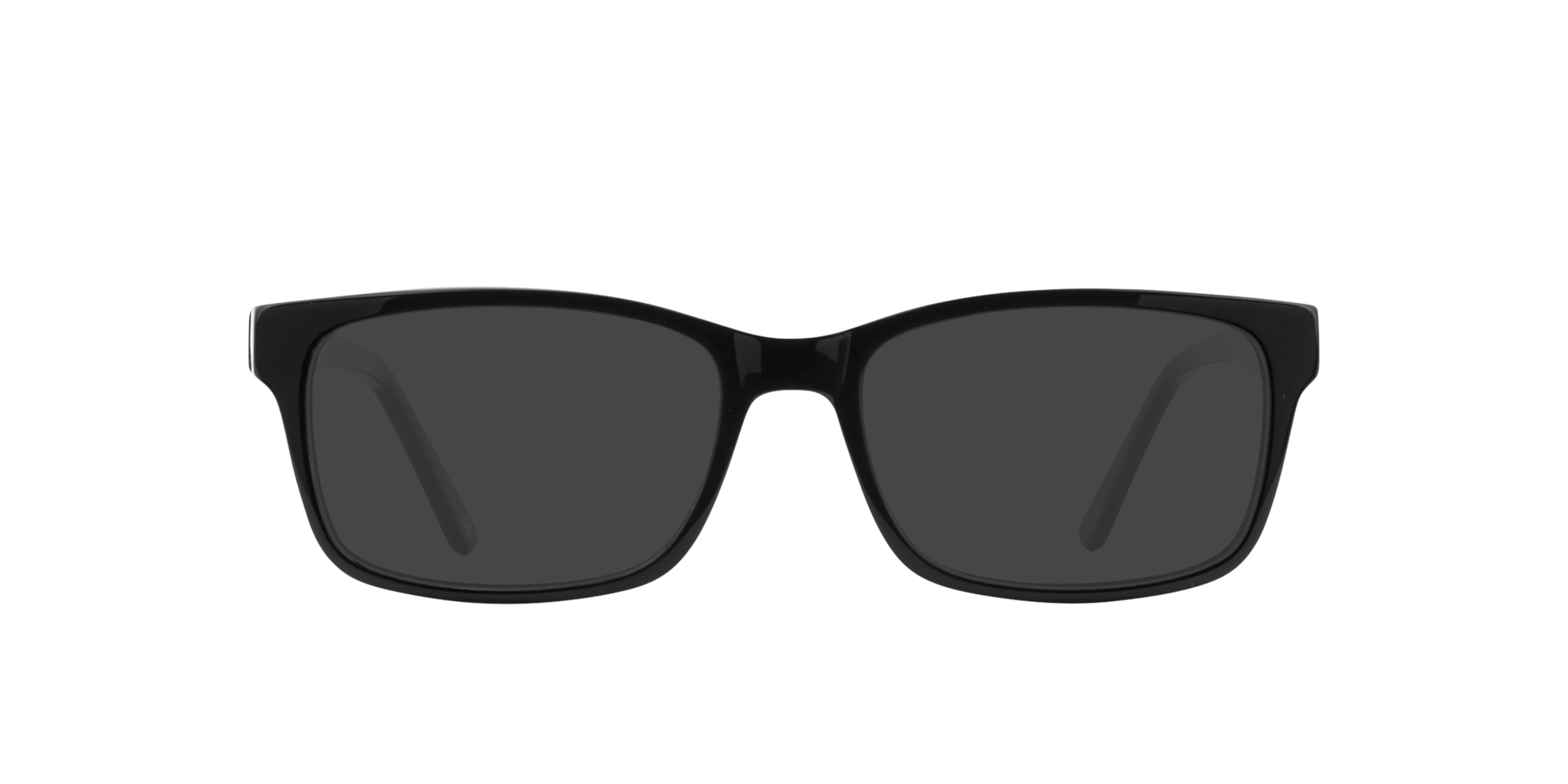 Gillian Jet Black AcetatEyeglass Frames von B24, mit getönten Gläsern