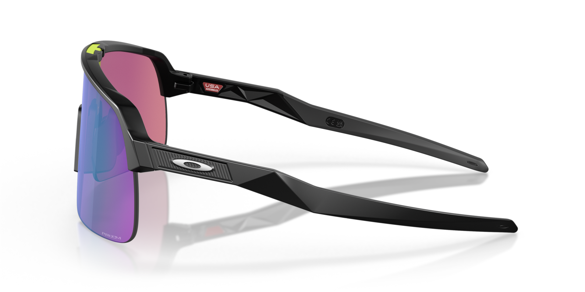 Sutro Lite Matt Schwarz KunststoffSunglass Frames von B24, Seitenansicht