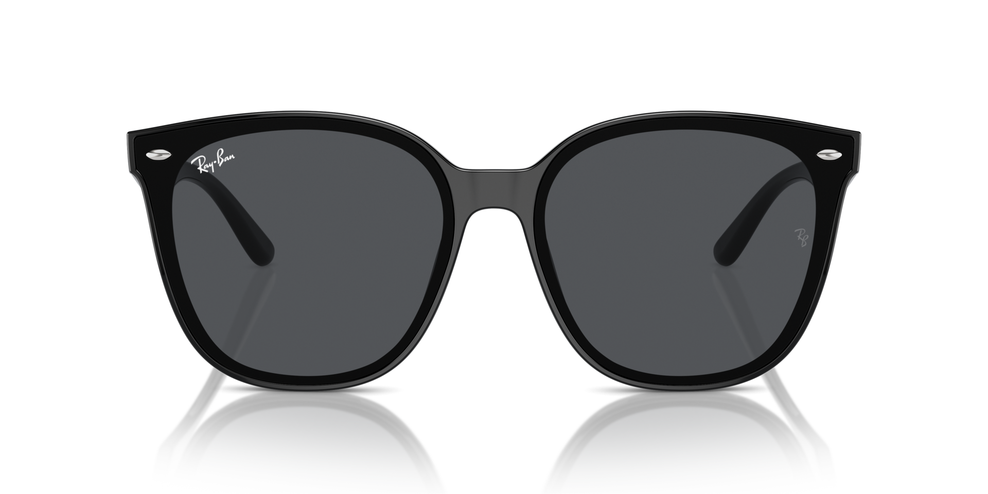 RB4423D Schwarz KunststoffSunglass Frames von B24, Vorderansicht