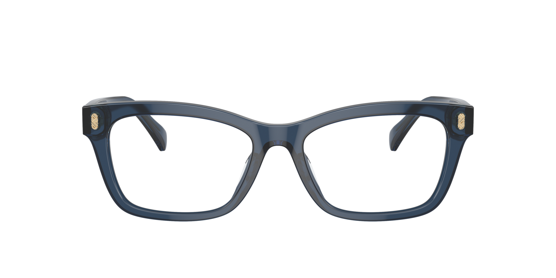 Glänzendes transparentes Blau RA7154U -  Acetate Brillen