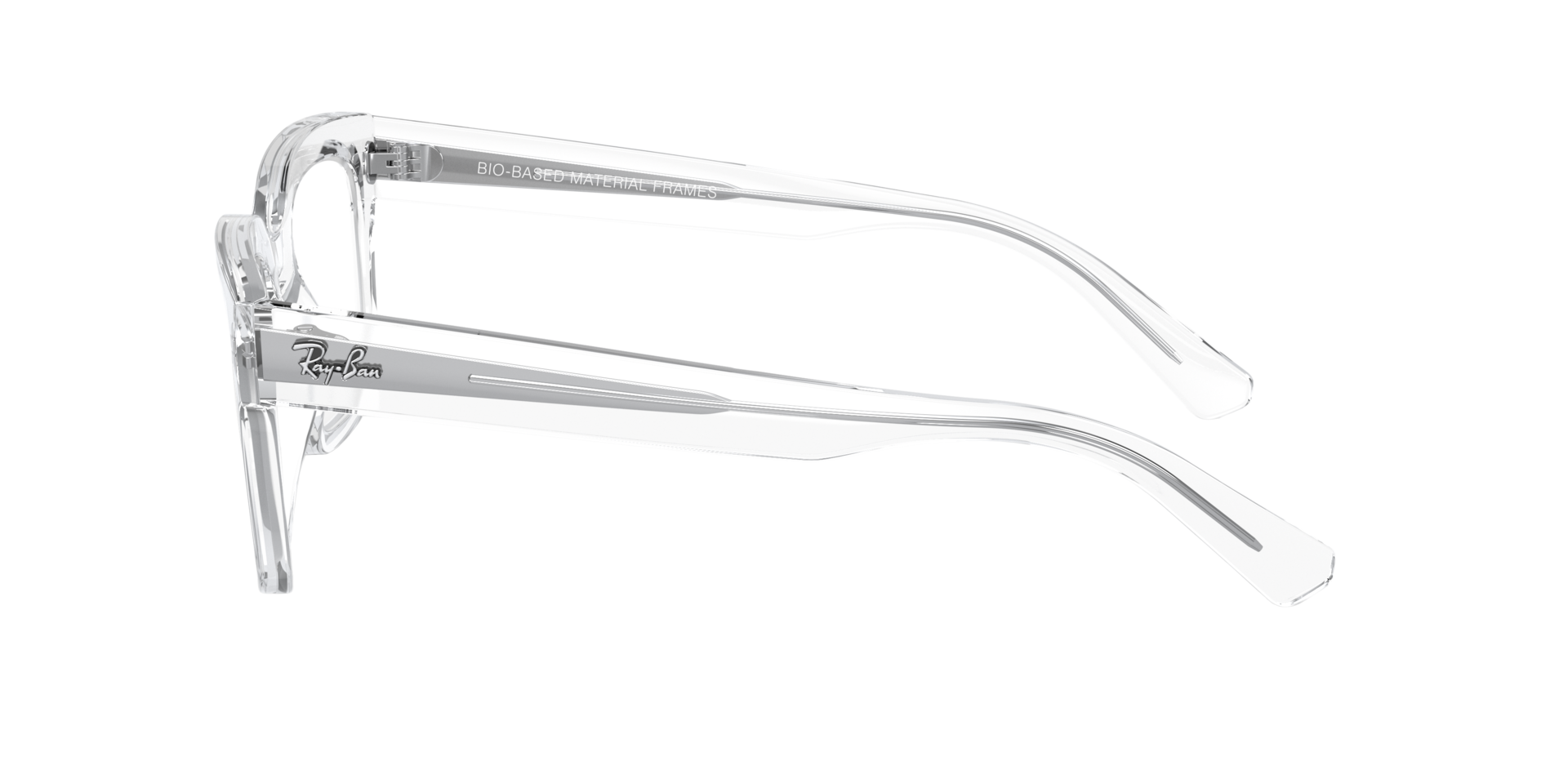 RB7217 Transparant KunststofEyeglass Frames van B24, Zijaanzicht