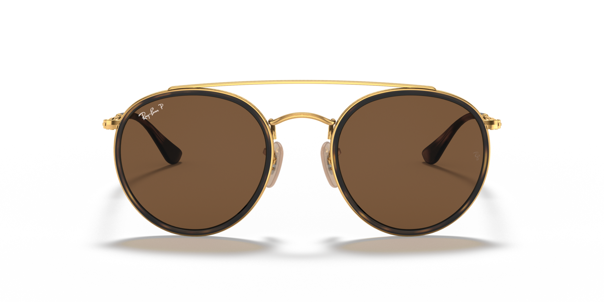 RB3647N Arista goud MetaalSunglass Frames van B24, Vooraanzicht