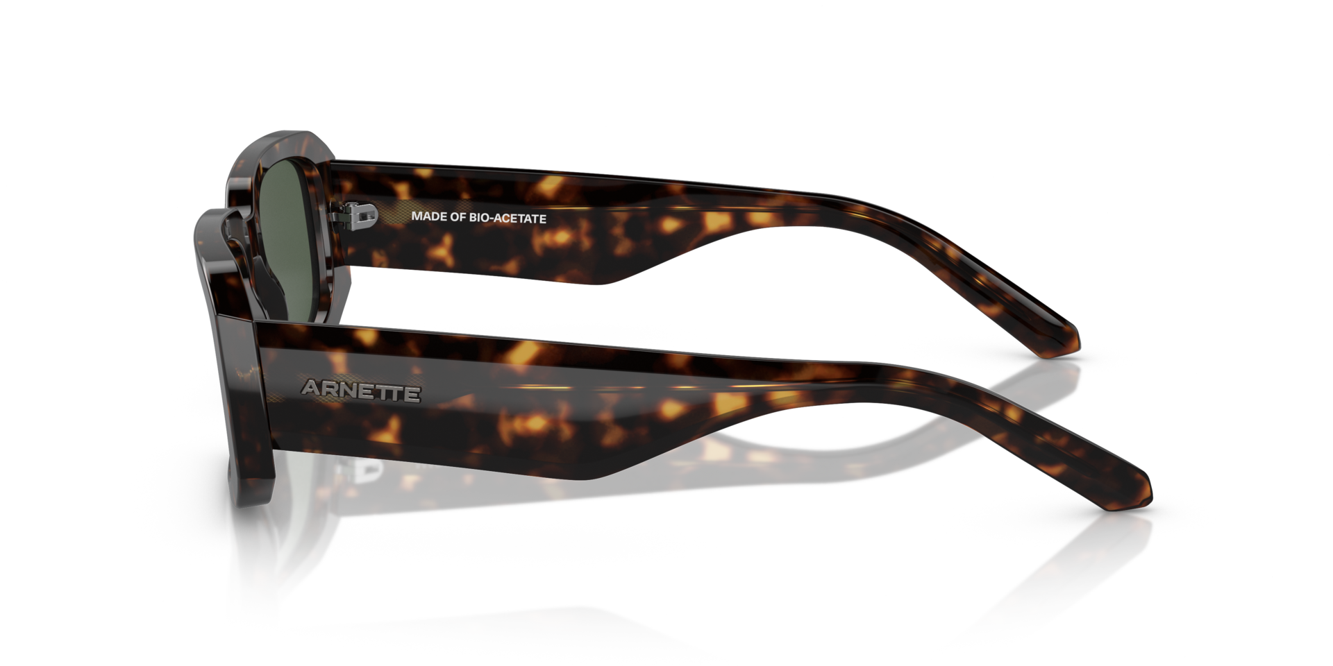AN4318 Dunkelhavana AcetatSunglass Frames von B24, Seitenansicht