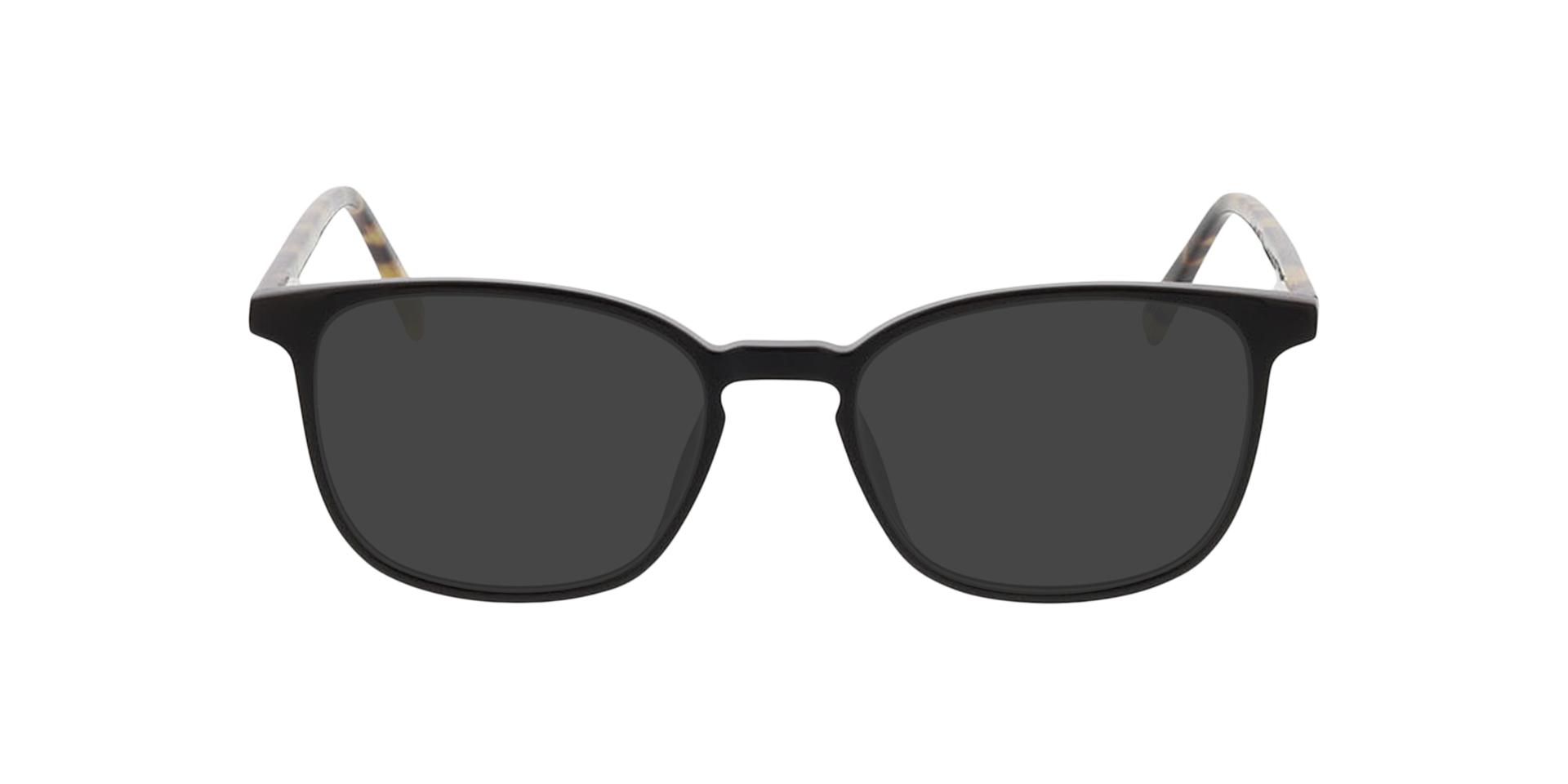 New Haven Zwart KunststofEyeglass Frames van B24, met getinte lenzen