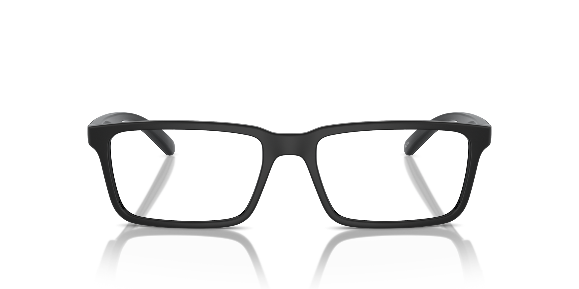 AN7253 Recycled Black KunststofEyeglass Frames van B24, Vooraanzicht