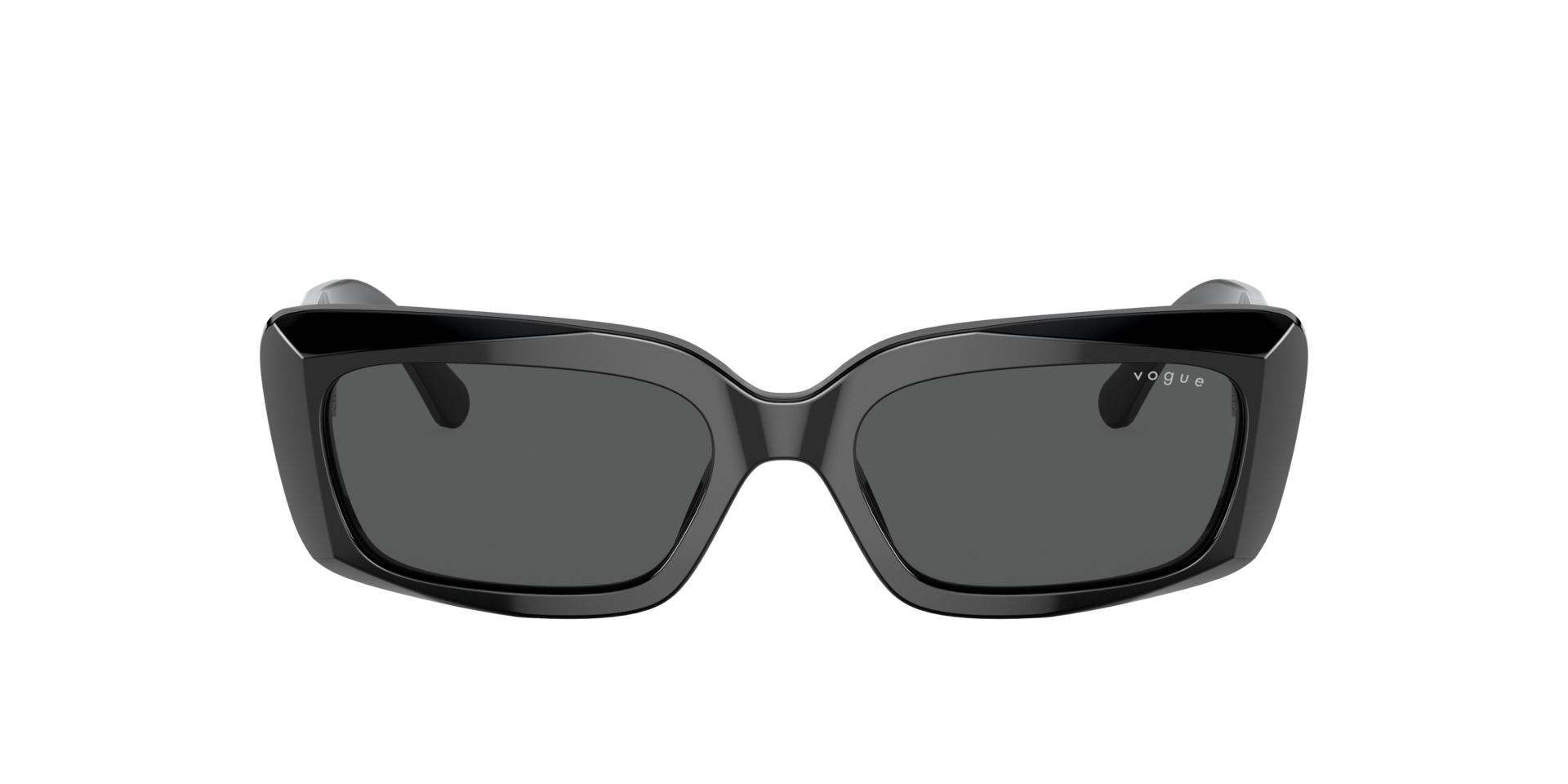 VO5440S Zwart AcetaatSunglass Frames van B24, met getinte lenzen