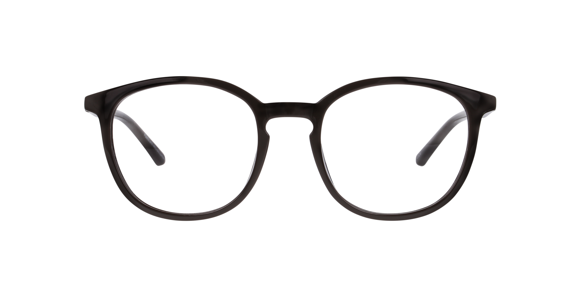 Münster Bruin KunststofEyeglass Frames van B24, Vooraanzicht