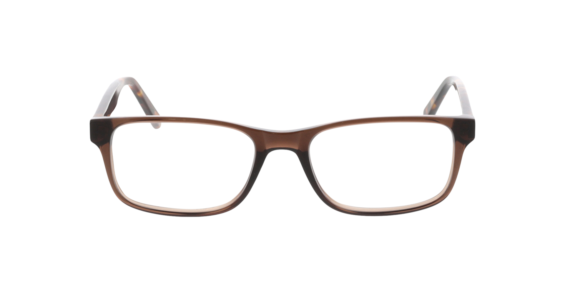 Korban Crystal Braun KunststoffEyeglass Frames von B24, Vorderansicht