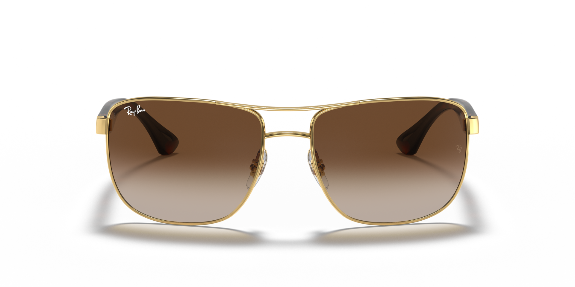 RB3533 Arista goud MetaalSunglass Frames van B24, Vooraanzicht