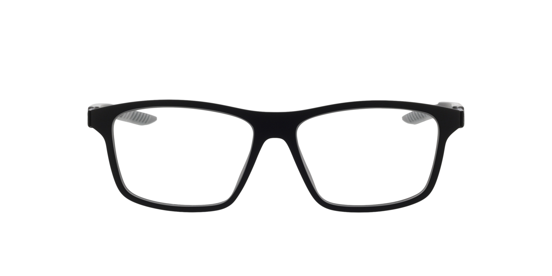 PU0394O Schwarz KunststoffEyeglass Frames von B24, Vorderansicht