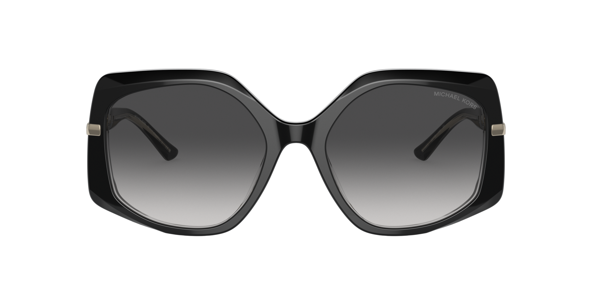 MK2177 Schwarz & Klar laminiert AcetatSunglass Frames von B24, mit getönten Gläsern
