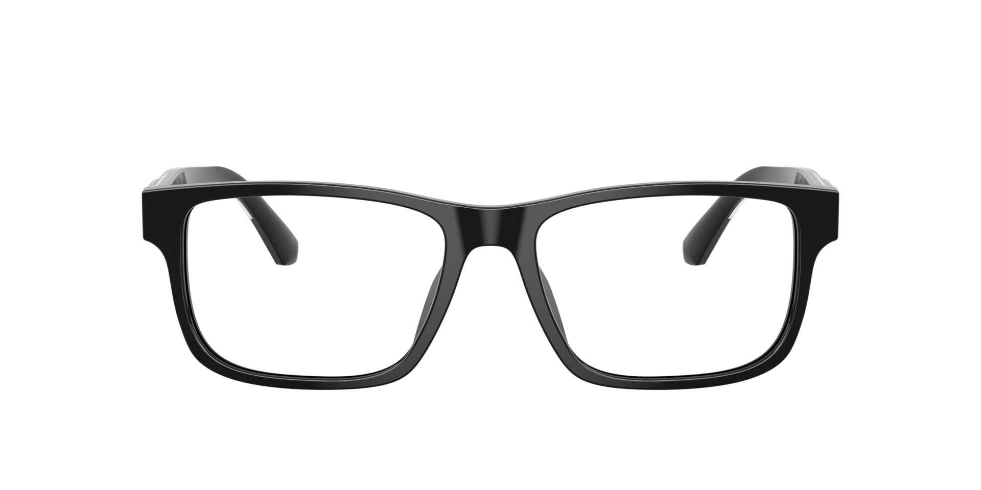 Schwarz glänzend EA3265U -  Acetate Brillen