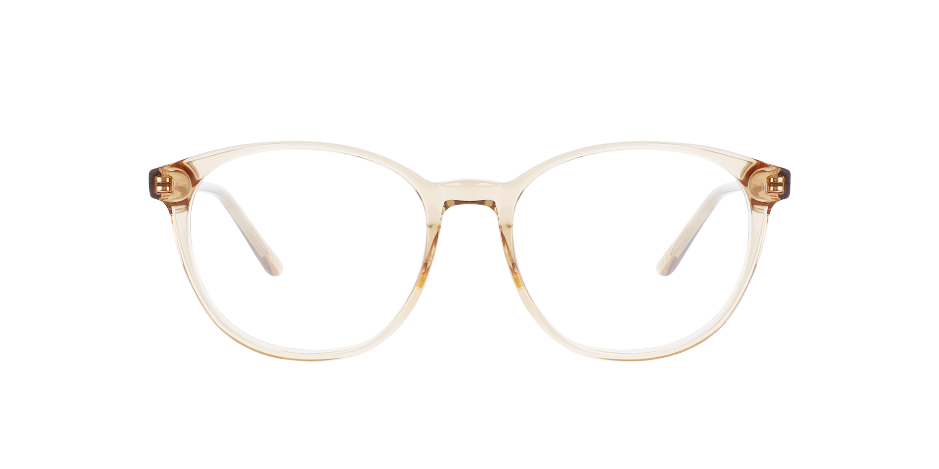 Sofia Crystal Caramel AcetatEyeglass Frames von B24, Vorderansicht