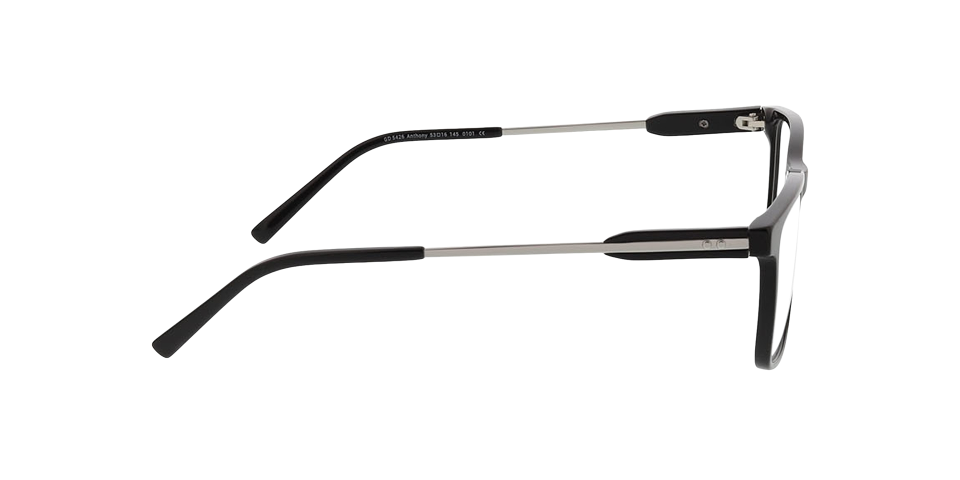 Anthony Schwarz AcetatEyeglass Frames von B24, Seitenansicht