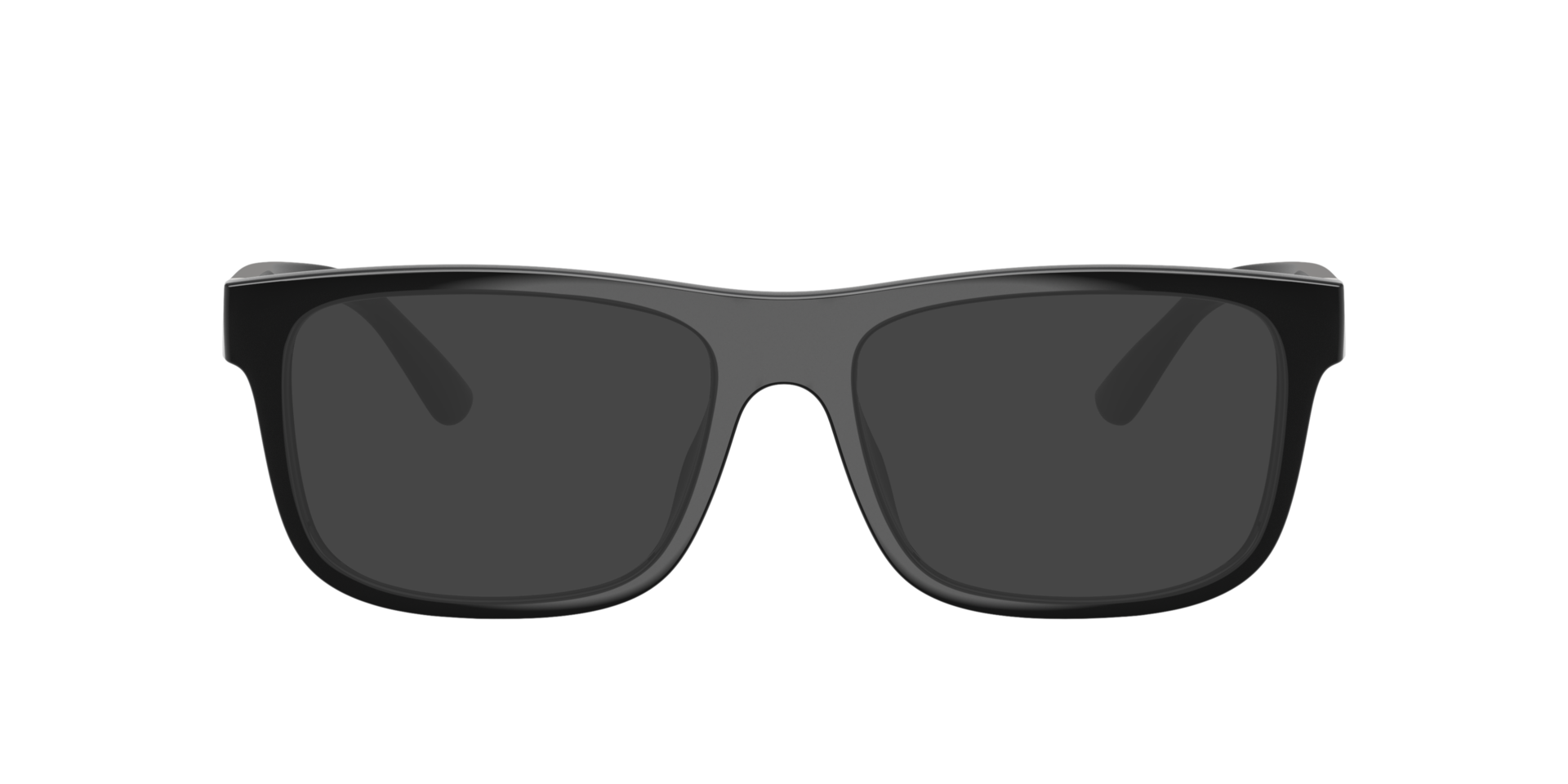 PH2290U Schwarz glänzend KunststoffEyeglass Frames von B24, mit getönten Gläsern