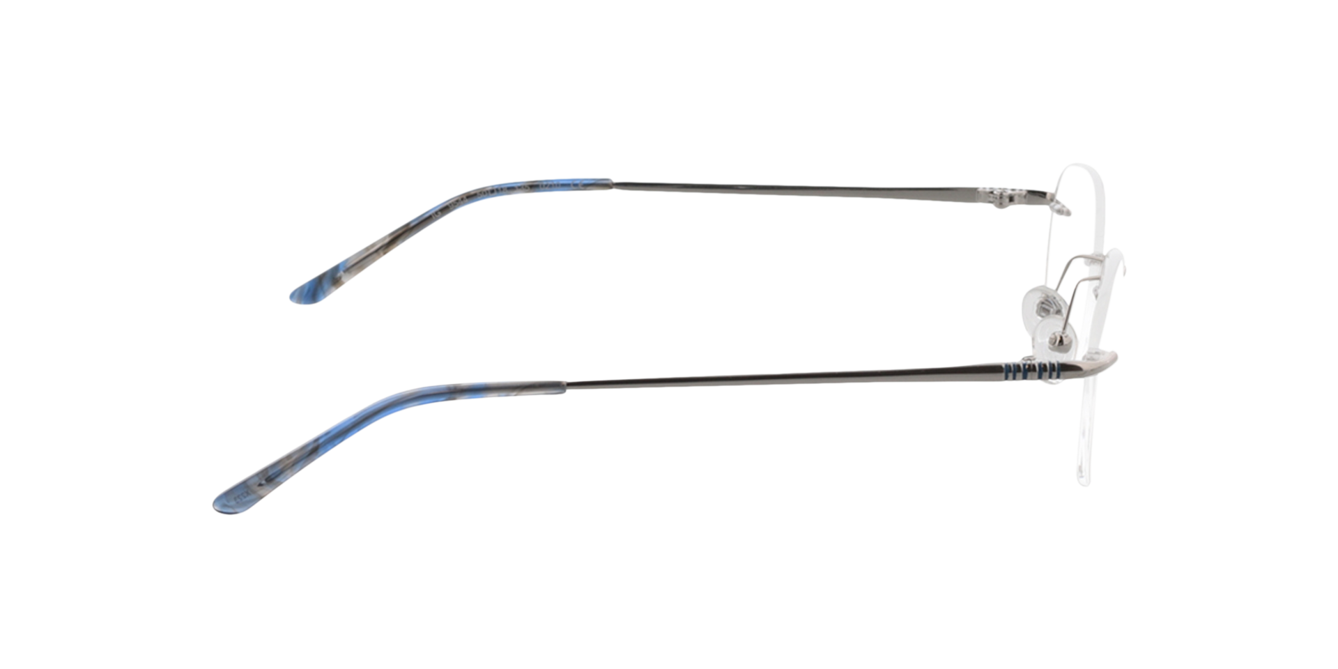 Venus Silber MetallEyeglass Frames von B24, Seitenansicht