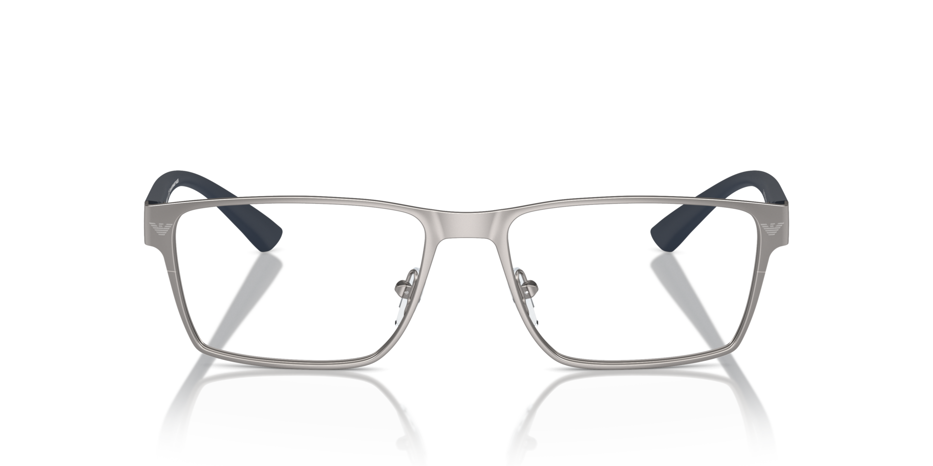 EA1157 Matt Gunmetal MetallEyeglass Frames von B24, Vorderansicht