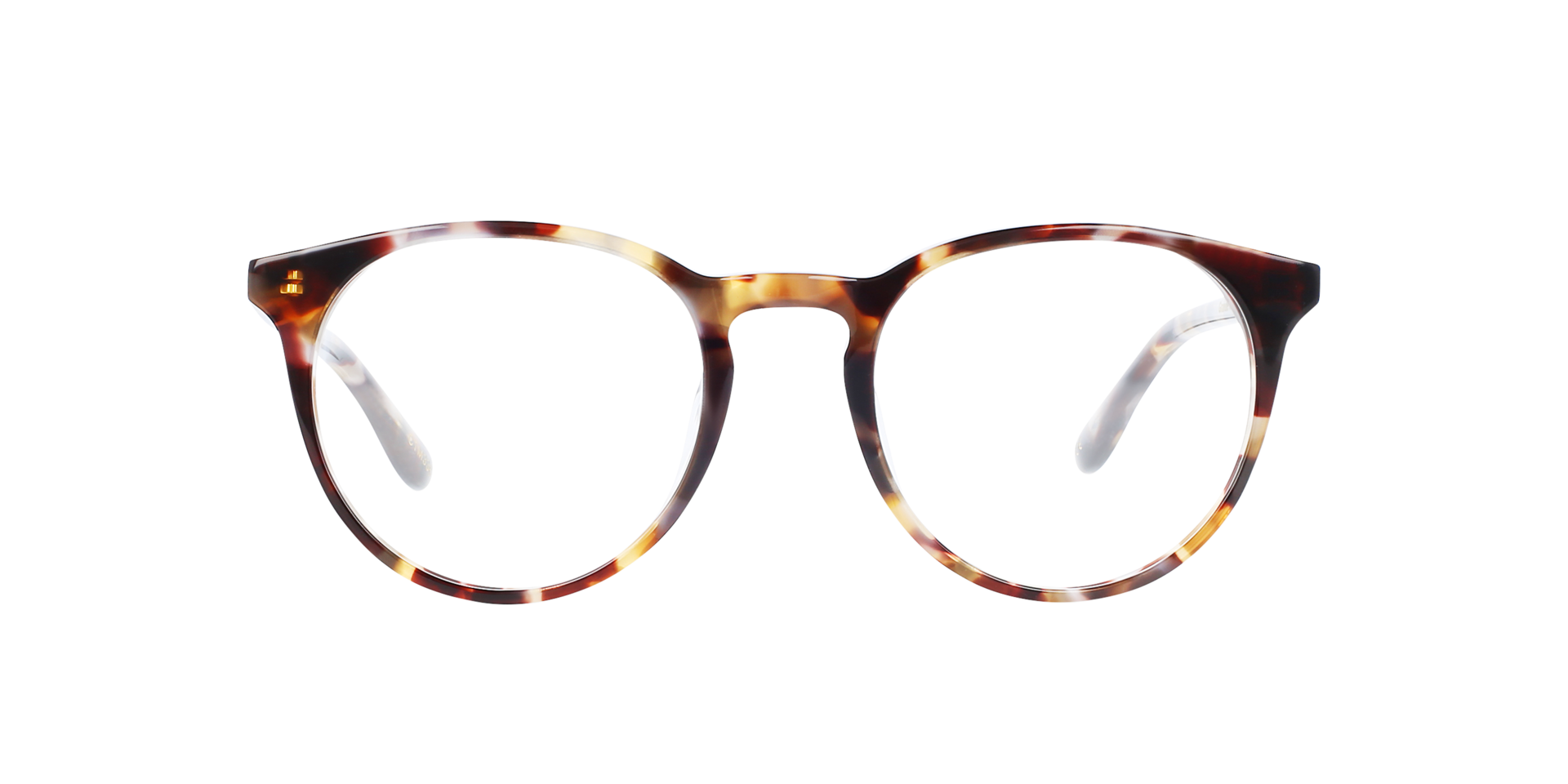 Grande Rotondo Emperador Havana AcetatEyeglass Frames von B24, Vorderansicht