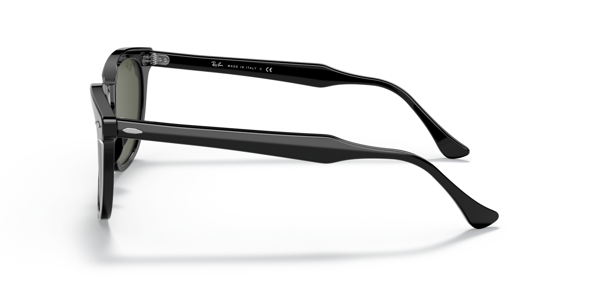 RB2298 Schwarz AcetatSunglass Frames von B24, Seitenansicht