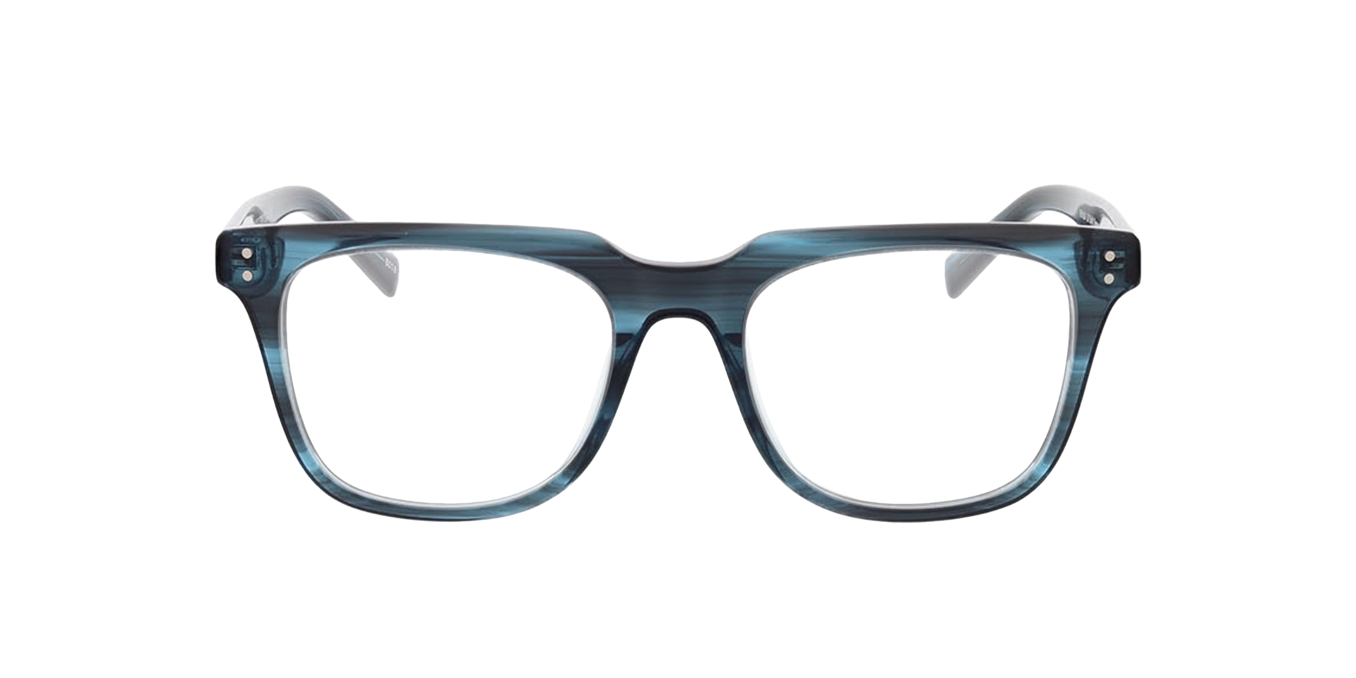 Blue Horn / Silver George -  Acetate Brillen