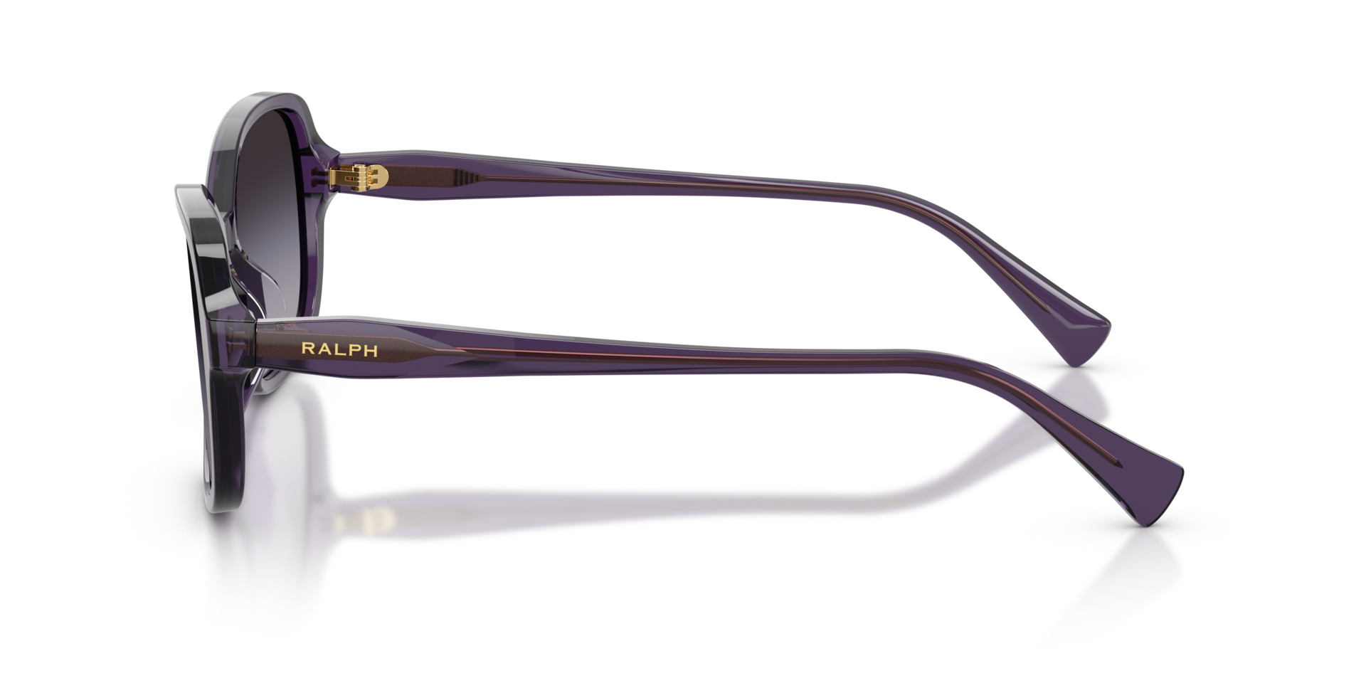 RA5351U Dark Violet AcetaatSunglass Frames van B24, Zijaanzicht