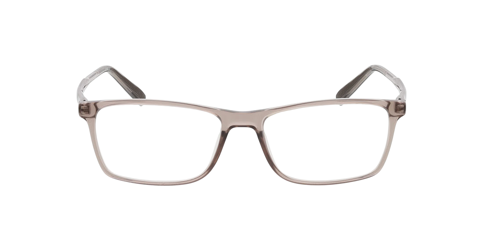Toronto Kristal lichtgrijs KunststofEyeglass Frames van B24, Vooraanzicht