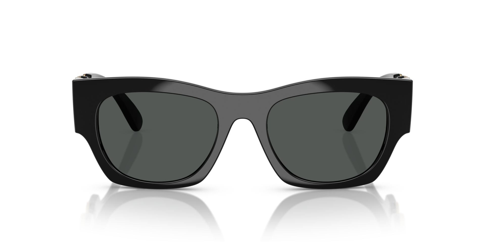 VE4479U Schwarz KunststoffSunglass Frames von B24, Vorderansicht