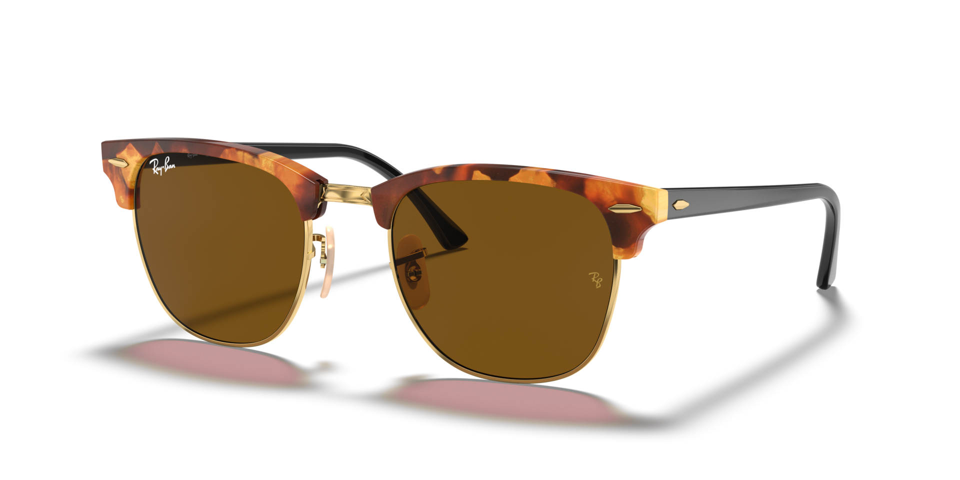 RB3016 Havana Braun AcetatSunglass Frames von B24, Dreiviertelansicht