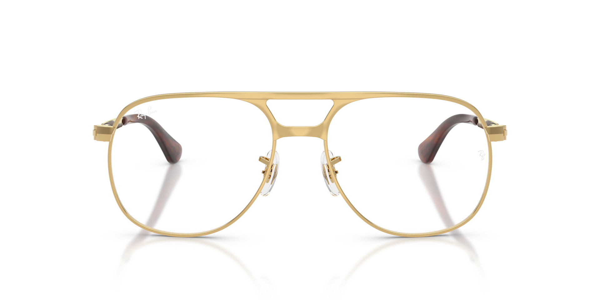 RB3793V Gold MetallEyeglass Frames von B24, Vorderansicht