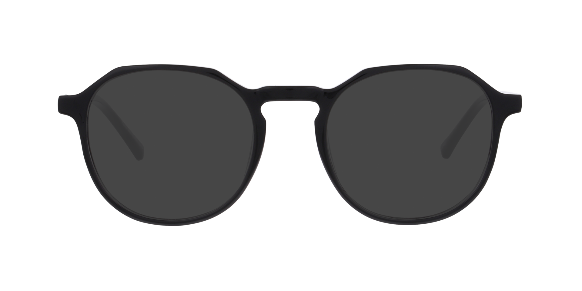 Marmor Schwarz KunststoffEyeglass Frames von B24, mit getönten Gläsern