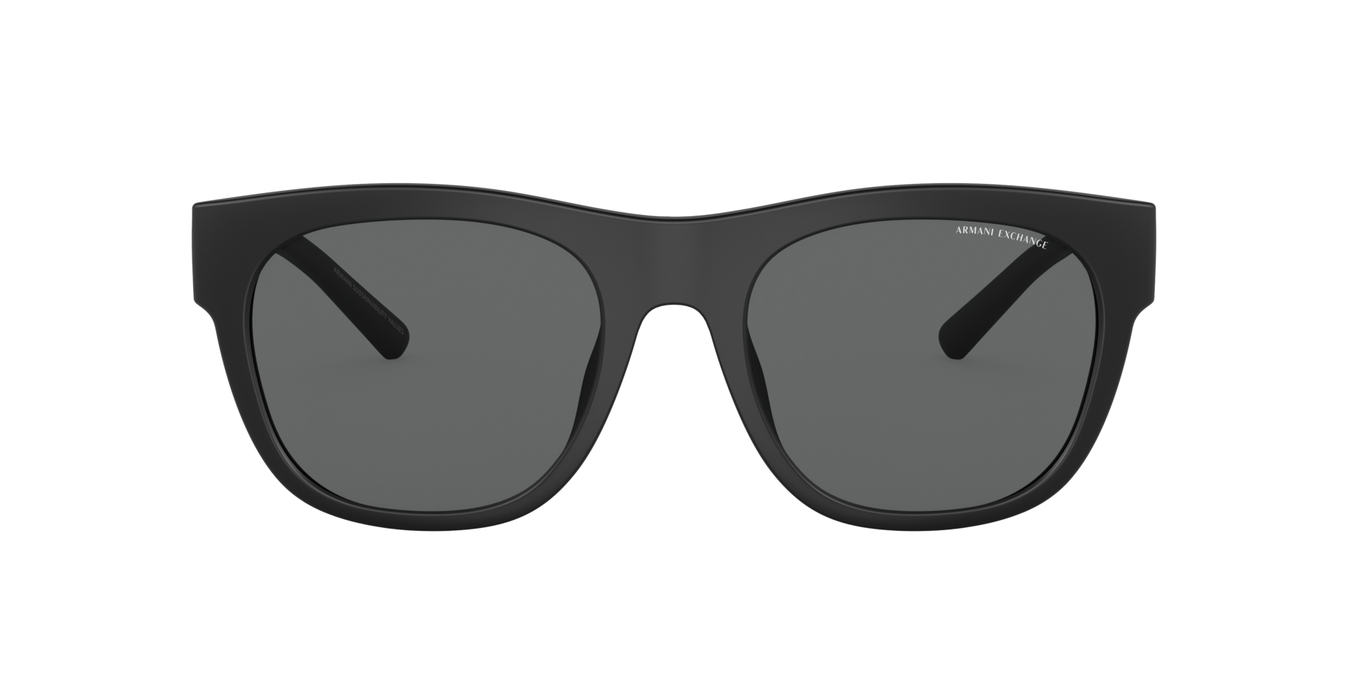 AX4128SU Matzwart KunststofSunglass Frames van B24, met getinte lenzen