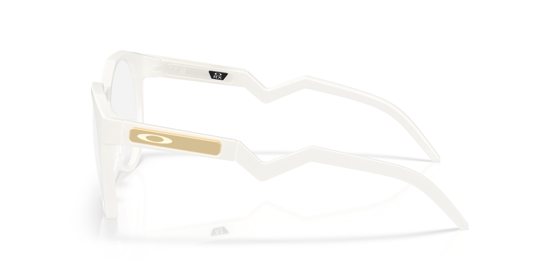 HSTN Seek Collection Matte Vapor KunststofEyeglass Frames van B24, Zijaanzicht