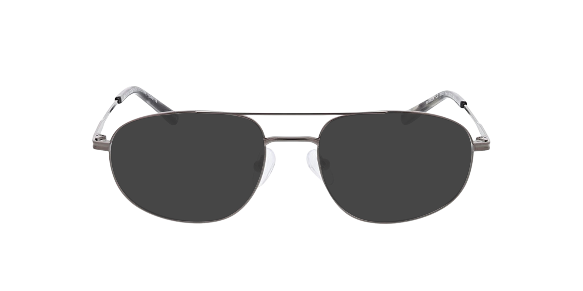 Wien Gunmetal  &  grijs Havana MetaalEyeglass Frames van B24, met getinte lenzen
