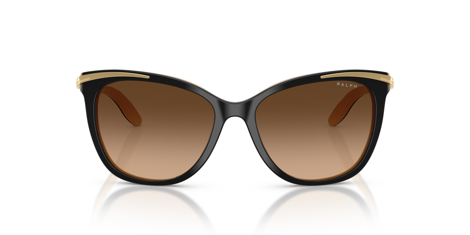 RA5203 Zwart AcetaatSunglass Frames van B24, Vooraanzicht