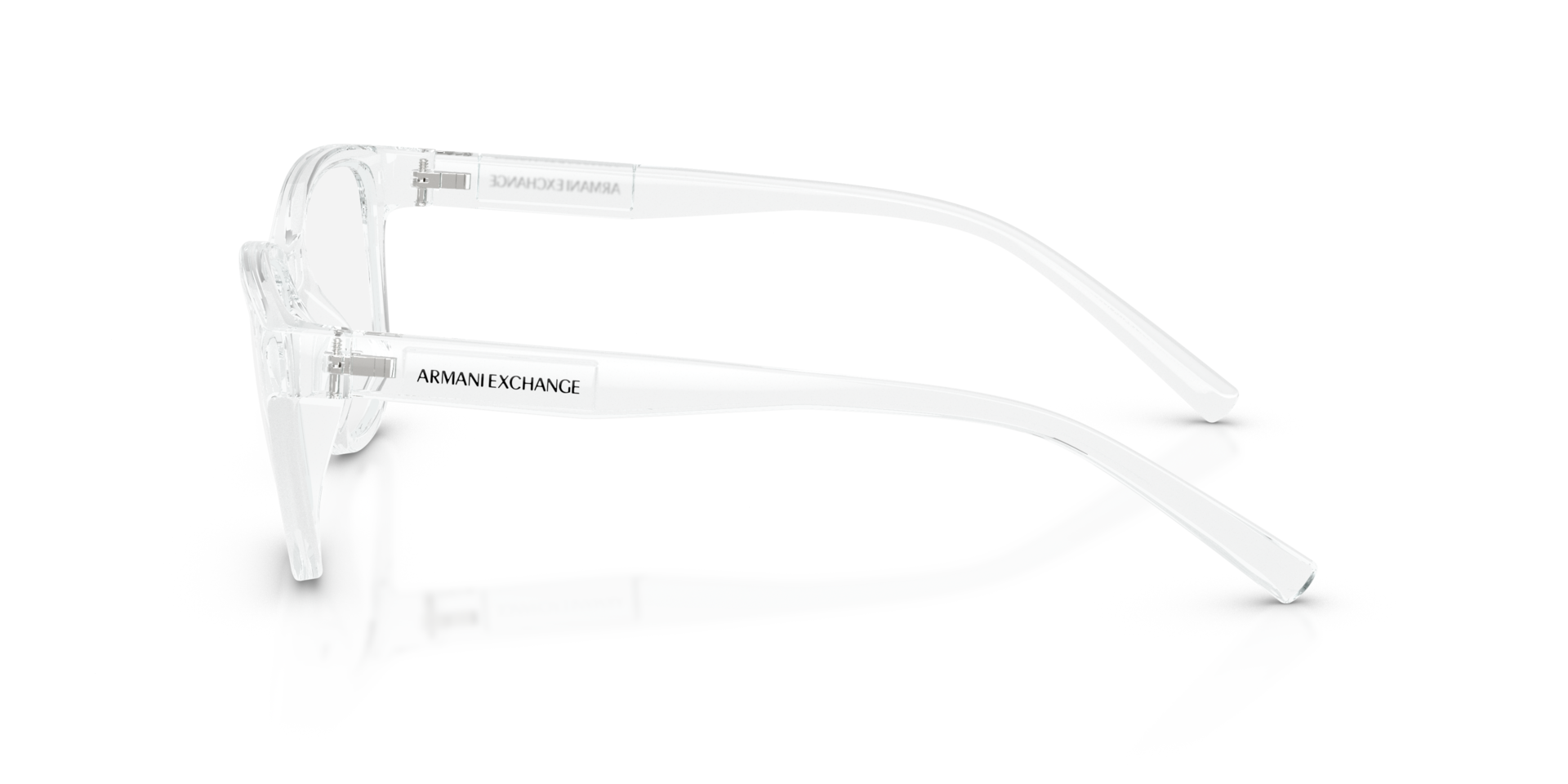 AX3111U Glanzend Kristal KunststofEyeglass Frames van B24, Zijaanzicht