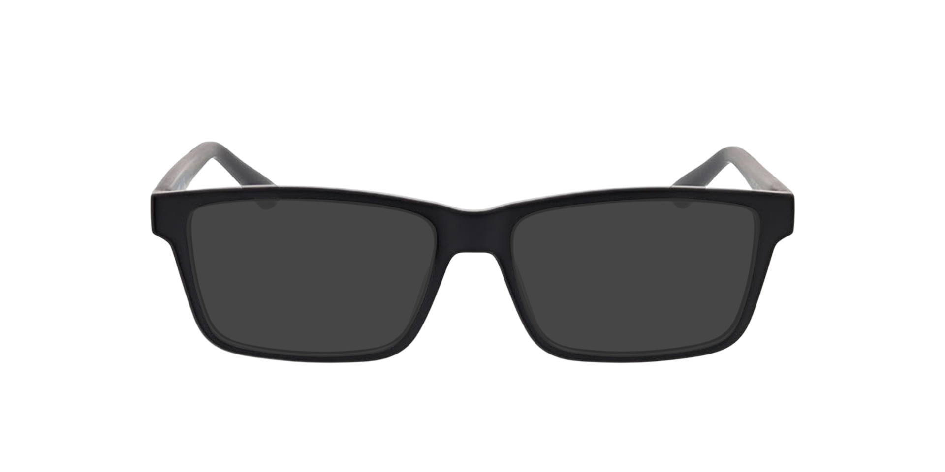 PU0471O Zwartmat KunststofEyeglass Frames van B24, met getinte lenzen