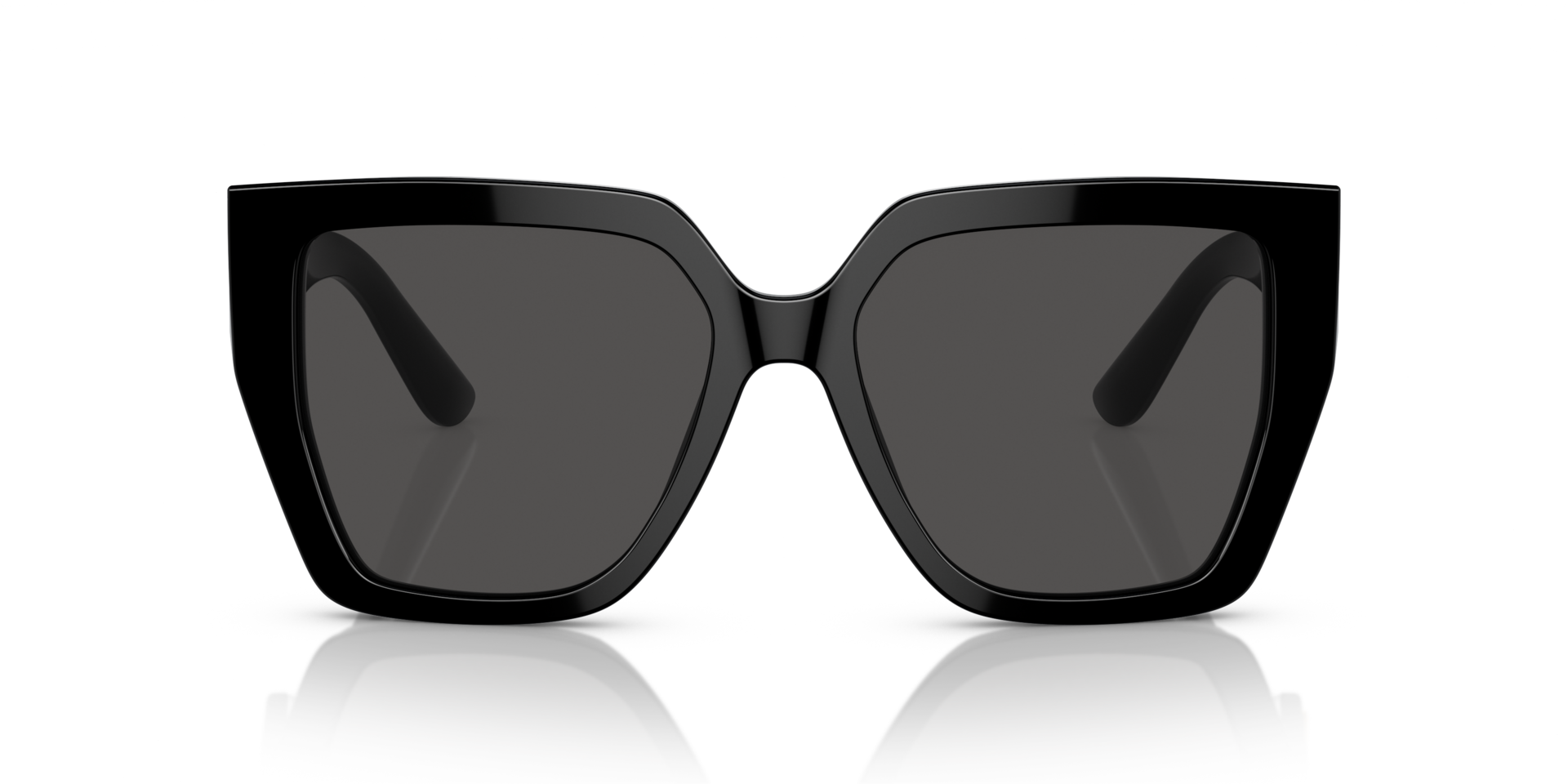 DG4438 Schwarz AcetatSunglass Frames von B24, Vorderansicht